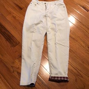 Flannel lined Khaki pants